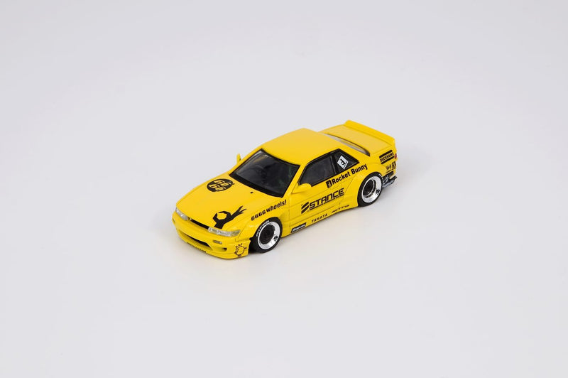 INNO Models 1:64 Nissan Silvia S13 V2 Pandem Rocket Bunny Yellow