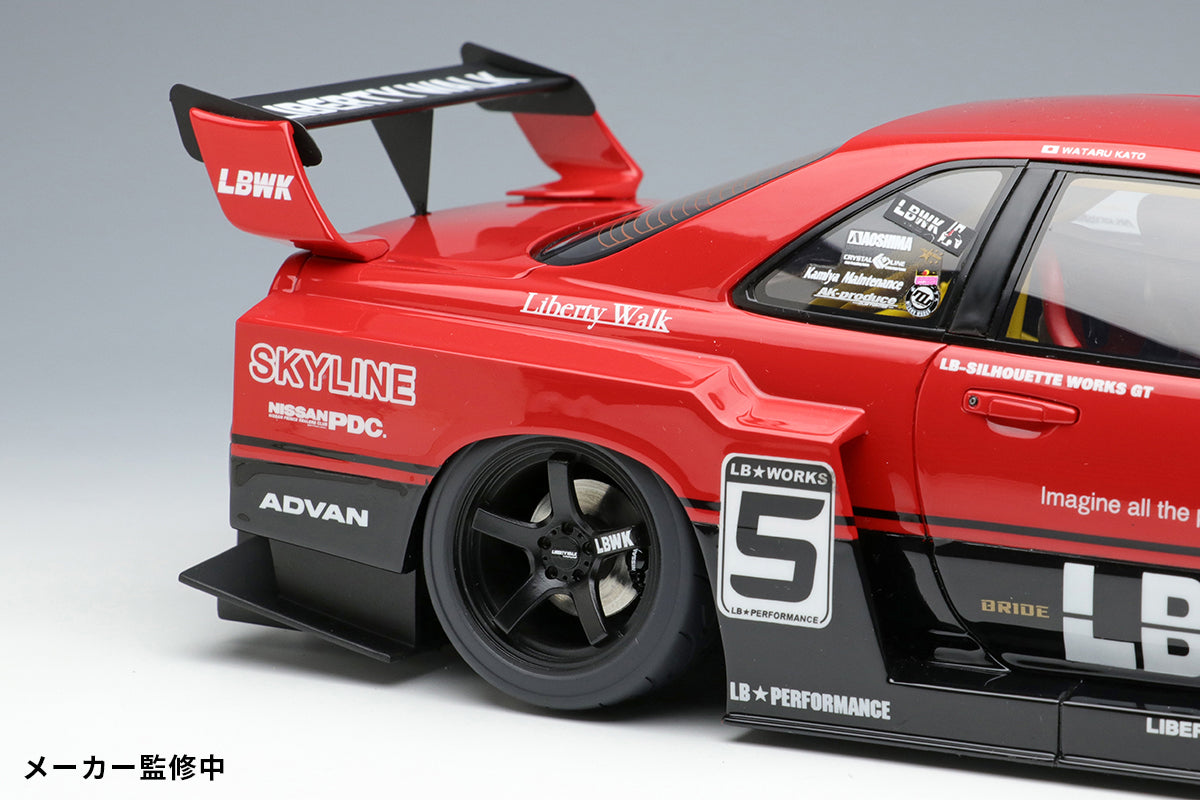 EIDOLONmakeupLIBERTYWalk/ER34限定200台 Make Up Co., Ltd / Eidolon 1:18 Nissan Skyline LB-ER34 Super