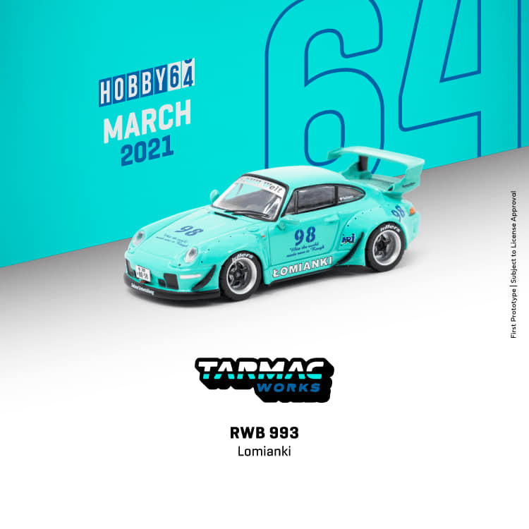 Tarmac Works 1:64 Porsche 993 Lomianki