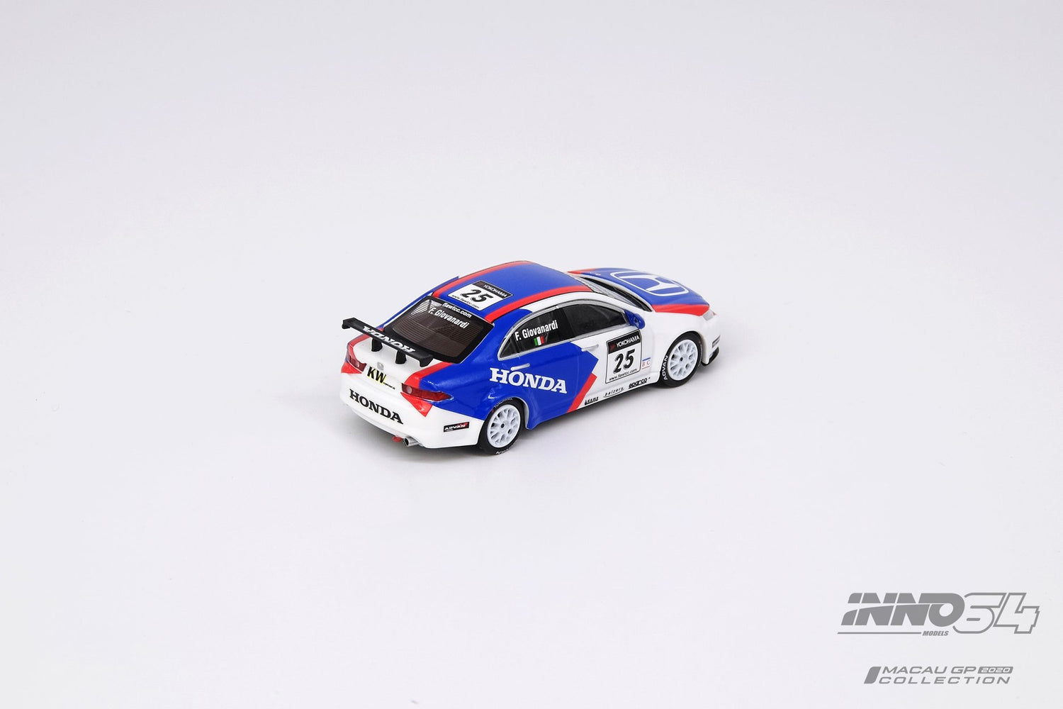 INNO Models 1:64 Honda Accord Euro-R #25 "JAS Motorsport" MGP 2006