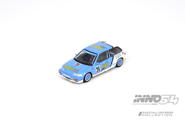 INNO Models 1:64 Honda Civic EF3 #26 "Trampio Kawai Steel" MGP 1989