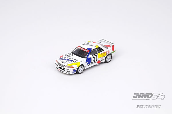 INNO Models 1:64 Nissan Skyline GT-R R32 #3 "Team HKS" MGP 1991
