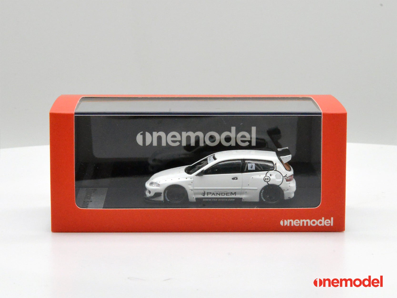 マシンXPANDEN CIVIC [EG6] ホワイト 1:64 1/64 HJ JDM Honda CIVIC EG6 SIR-II Diecast Model Car -WHITE-