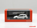 One Model 1:64 Honda Civic EG6 Rocket Bunny Pandem White