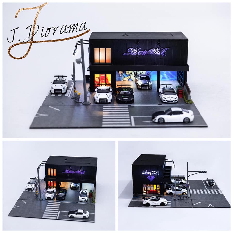Liberty Walk Display Diorama – Model Cars Houston