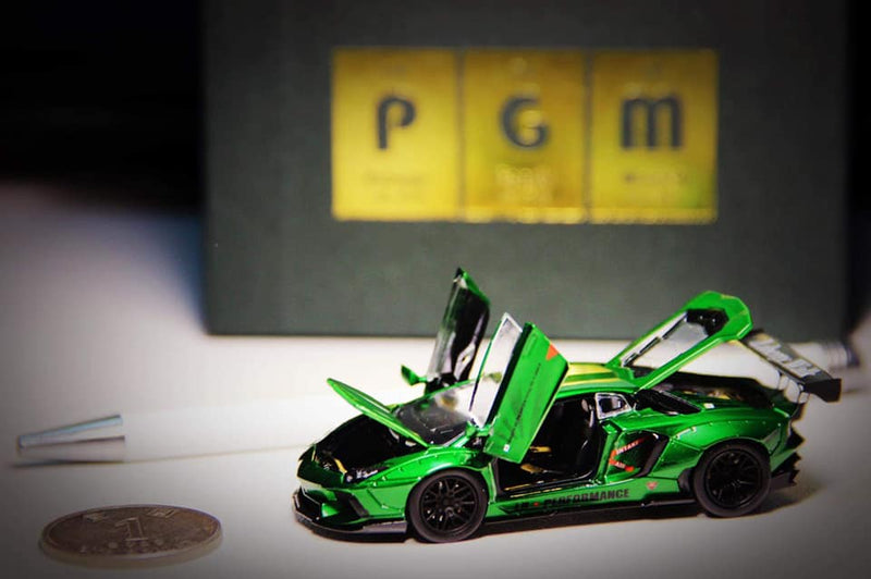 Lamborghini Aventador LP700 Liberty Walk Metallic Green