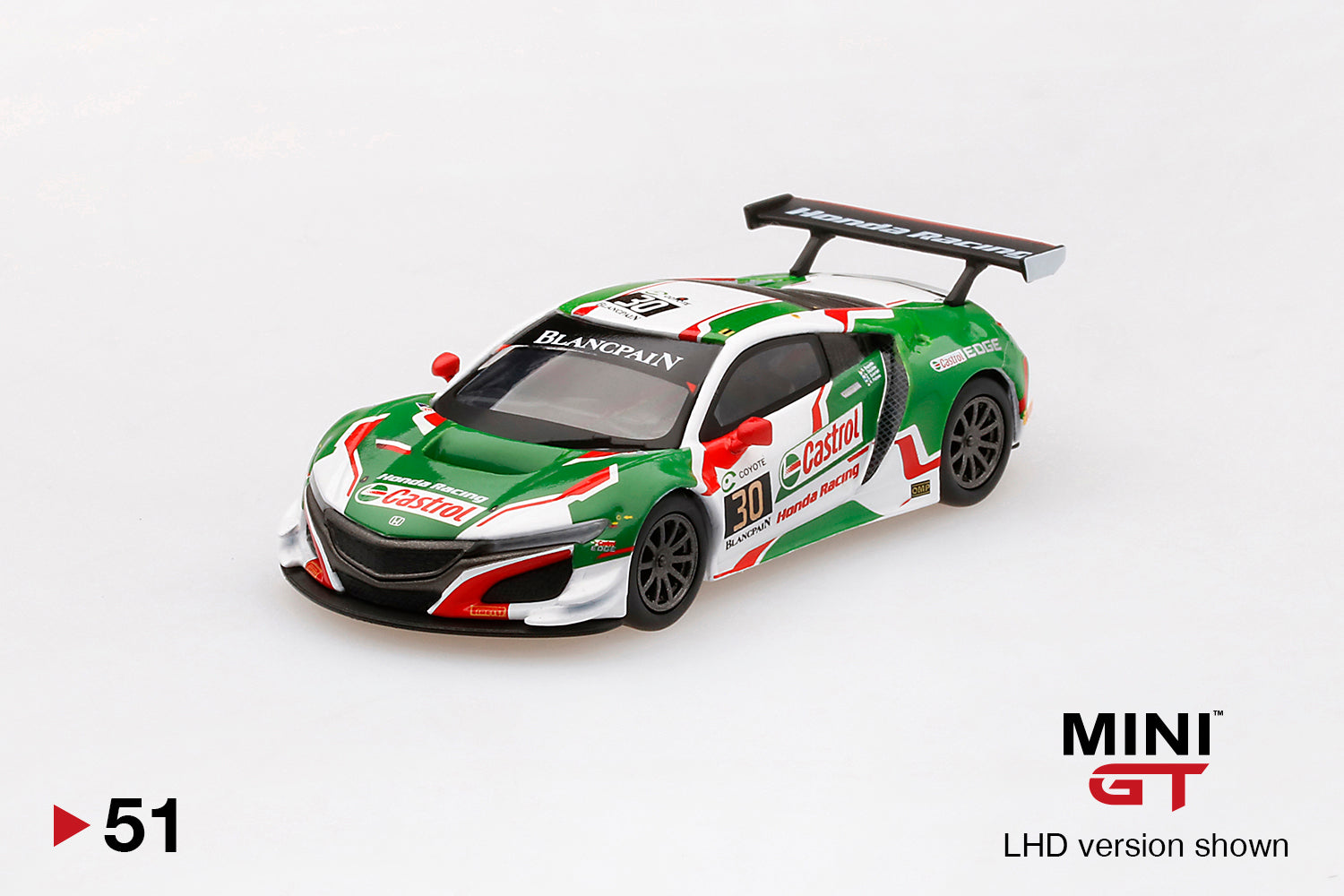 MINIGT 1:64 Honda NSX GT3 #30 2018 24 Hours of Spa – Model Cars