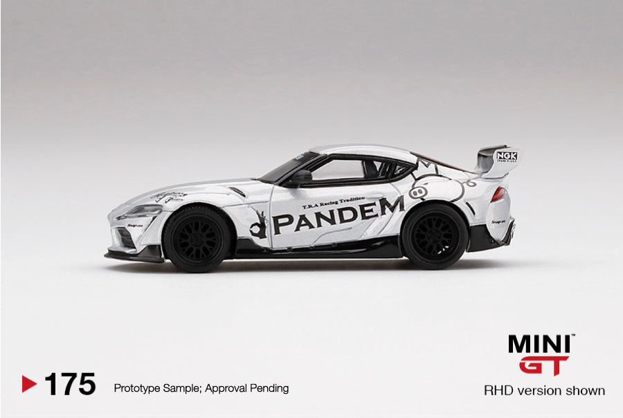 MINIGT 1:64 Toyota Supra (GR) Pandem V1.0 Silver – Model