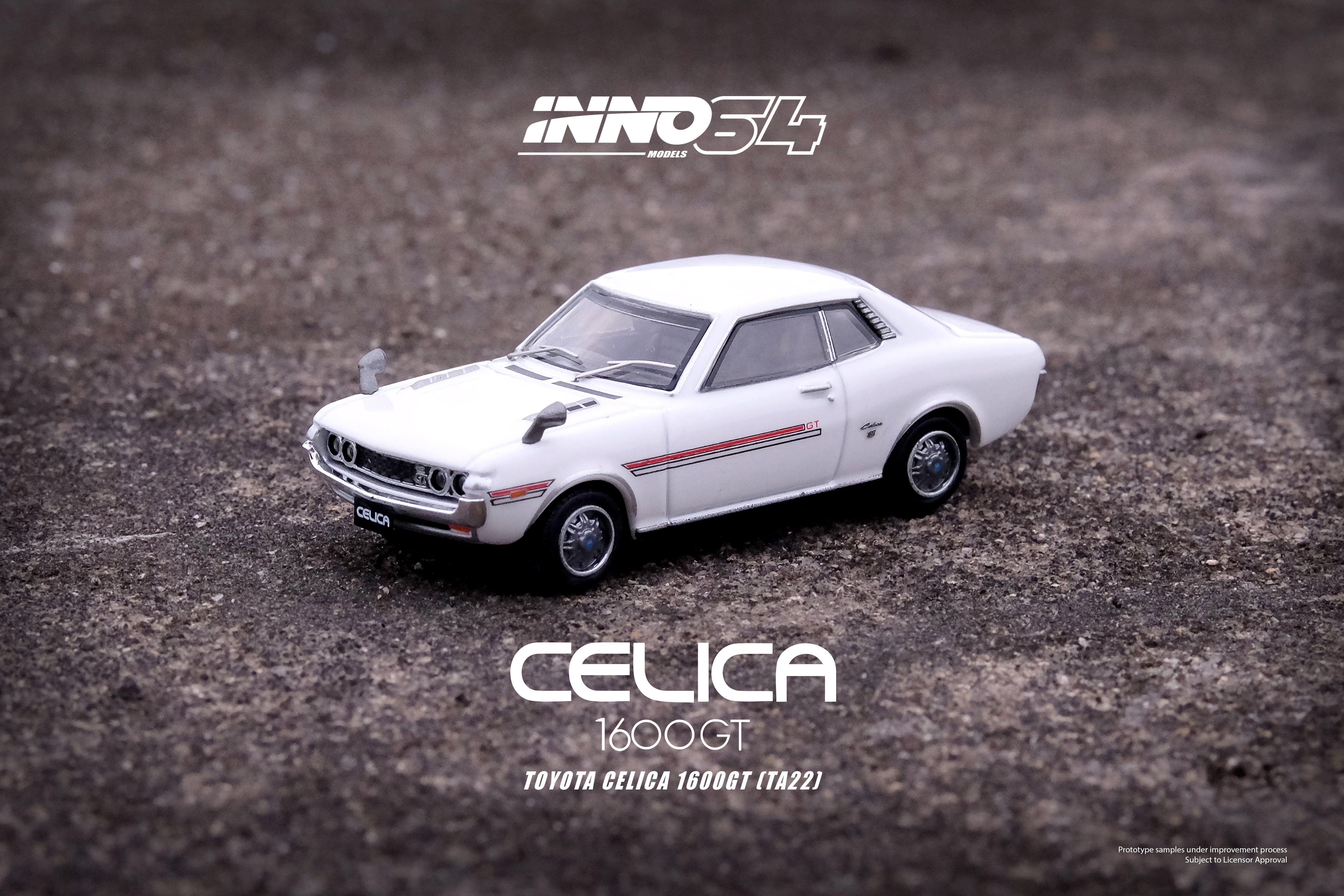 【ま】Toyota Celica 1600GT （TA22）ホワイト 1675222933099_5286102870870293