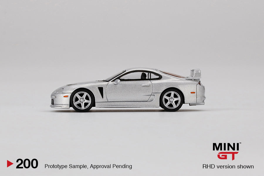 MINIGT 1:64 Toyota Supra TRD 3000GT in Silver