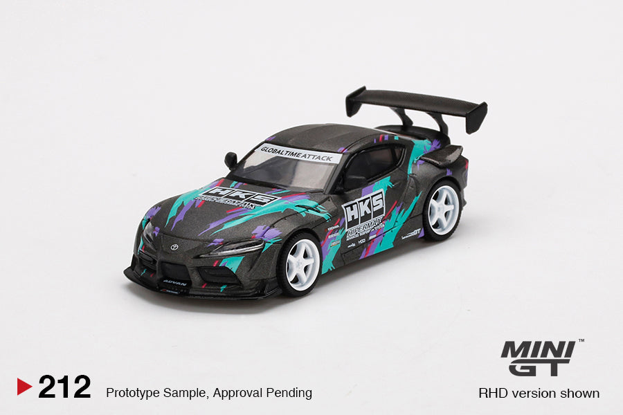 MINI GT HKS GR スープラ SEMA 2019 プレゼンテーション MINIGT 1:64 Toyota Supra (GR) 2019 SEMA Presentation Car