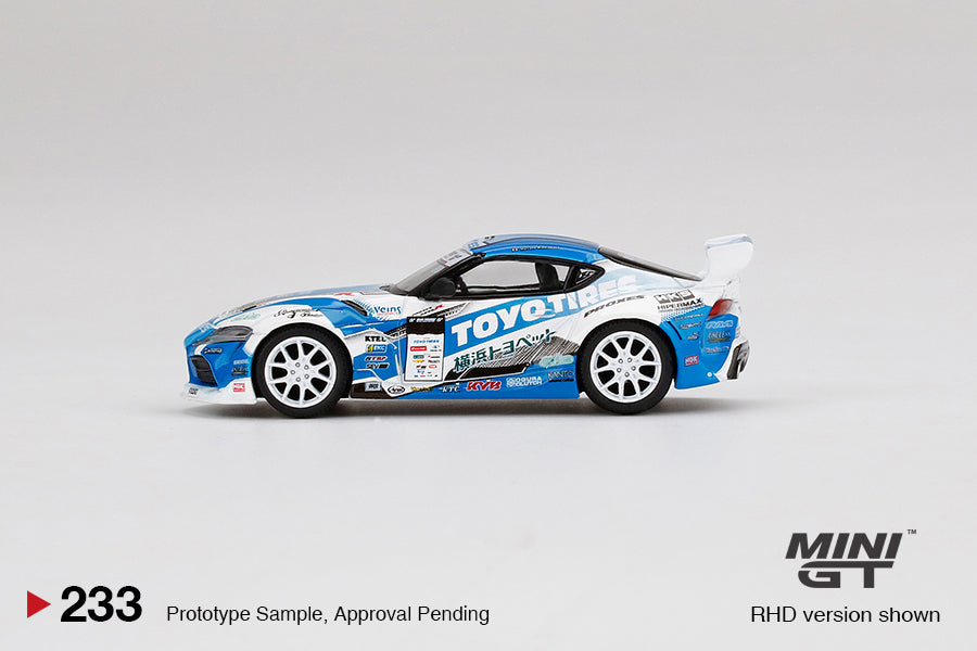 Minigt D1 Toyo Tires GRスープラ チェイス MINIGT 1:64 Toyota Supra (GR) V1.0 Team TOYO TIRES DRIFT