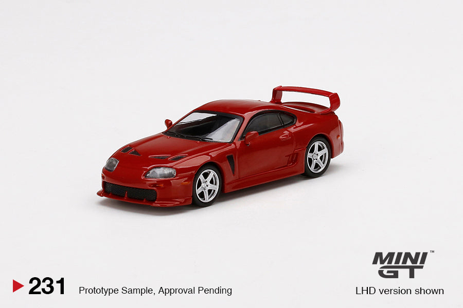 MINI GT トヨタ スープラ TRD 3000GT 1/64 MINIGT 1:64 Toyota Supra TRD 3000GT in Silver – Model Cars
