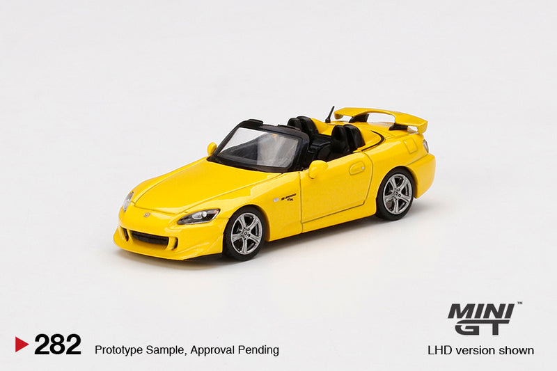 MINIGT 1:64 Honda S2000 CR in Rio Yellow Pearl