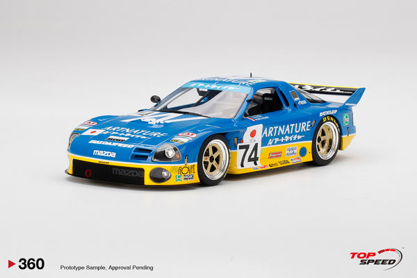 TopSpeed Models 1:18 Mazda RX-7 #74 Team Arnature 1994 Le Mans 24 Hrs
