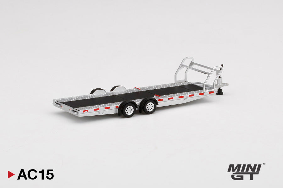 MINIGT 1:64 Car Hauler Trailer Type A in Silver – Model Cars Houston