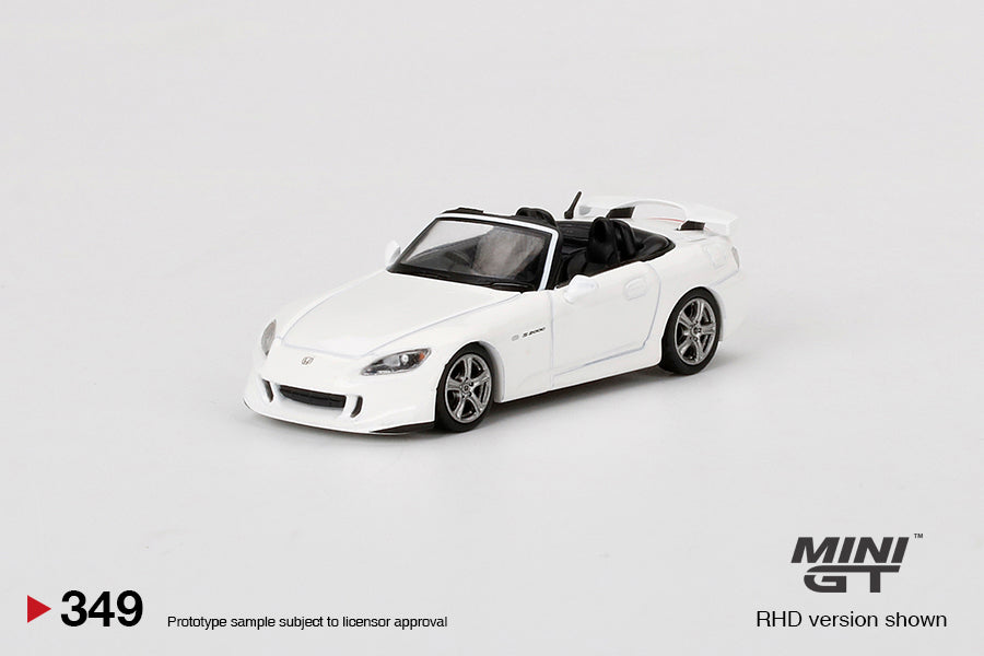 MINIGT 1:64 Honda S2000 (AP2) Type S in Grand Prix White – Model