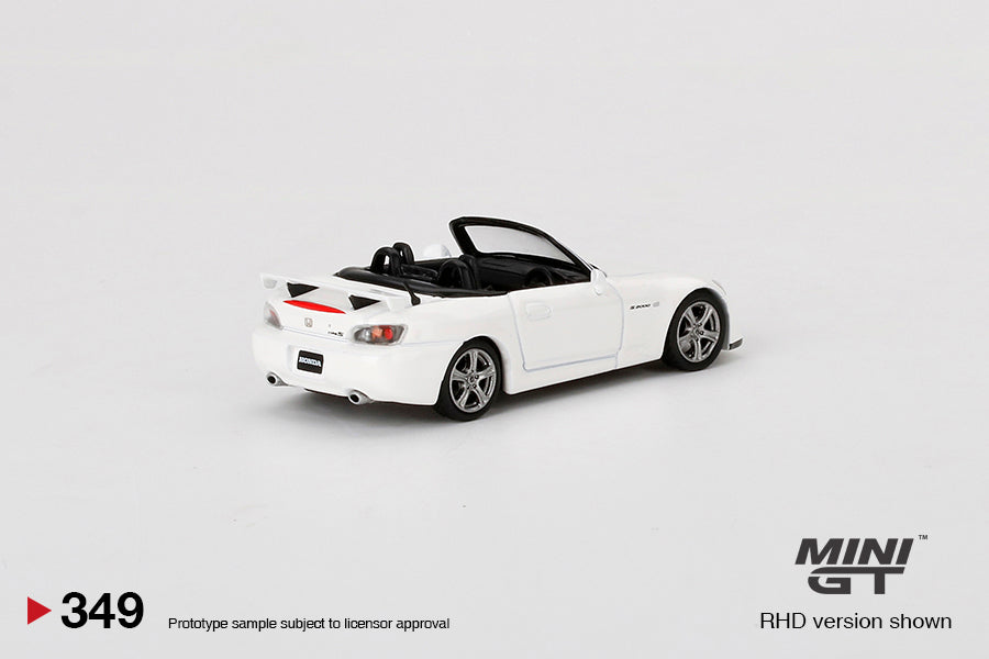 MINIGT 1:64 Honda S2000 (AP2) Type S in Grand Prix White – Model
