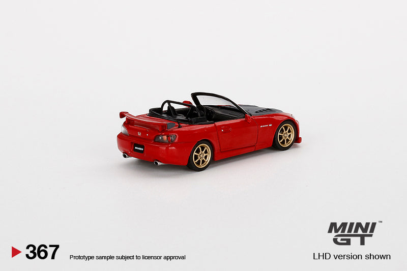 MINIGT 1:64 Honda S2000 (AP2) MUGEN in New Formula Red