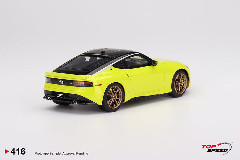 TopSpeed Models 1:18 Nissan Proto in Ikazuchi Yellow