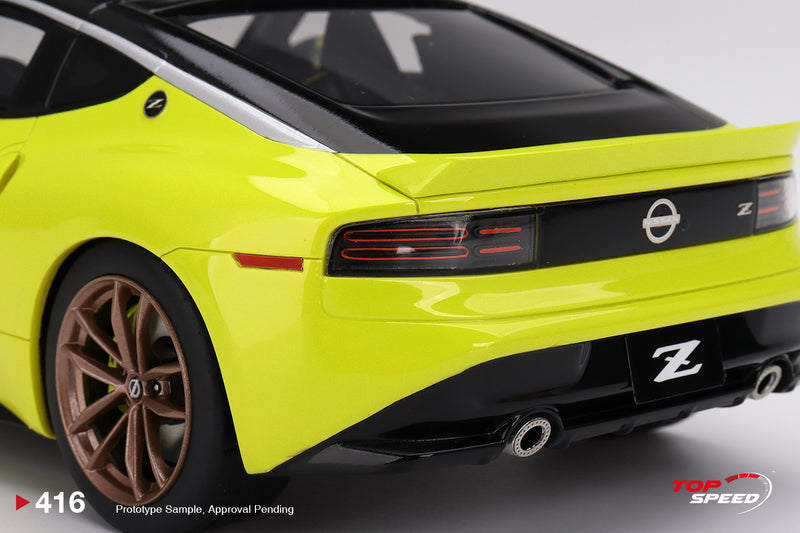 TopSpeed Models 1:18 Nissan Proto in Ikazuchi Yellow