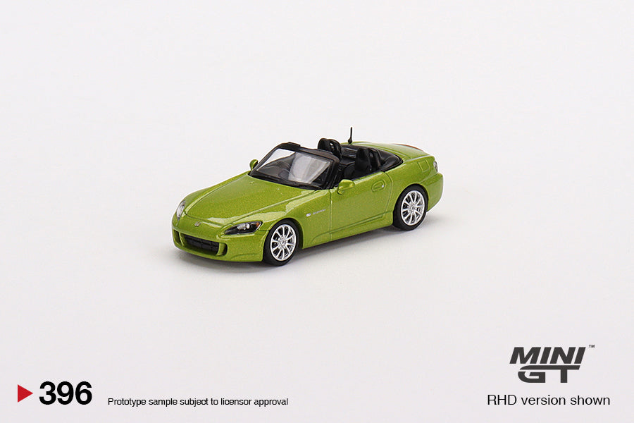 MINIGT 1:64 Honda S2000 (AP2) in Lime Green Metallic – Model Cars