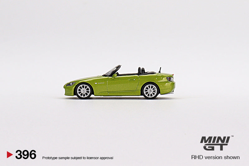 MINIGT 1:64 Honda S2000 (AP2) in Lime Green Metallic