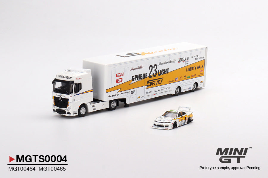 1/64スケール MINI GT「メルセデス・ベンツ・アクトロス