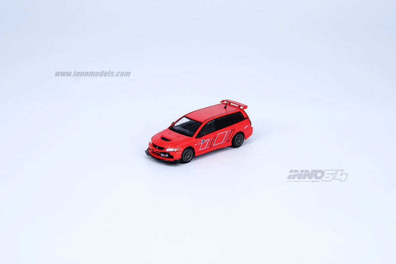INNO Models 1:64 Mitsubishi Lancer EVO IX Wagon Ralliart Red