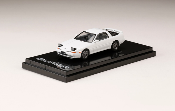 Hobby Japan 1:64 Toyota Supra (A70) 2.5GT Twin Turbo Customized Version in Super White IV