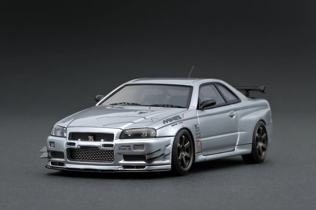 STREETBLISTERS Vernici - Nissan skyline GT-R R34 Silver (Fast & Furious)  SB30-0326 - GPmodeling