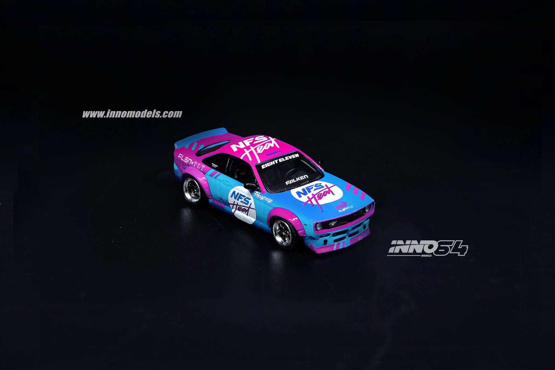 INNO Models 1:64 Nissan Silvia S14 Rocket Bunny Boss Aero NFS