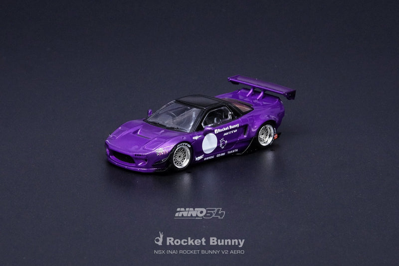 Honda NSX NA Rocket Bunny V2 Aero in Purple Metallic