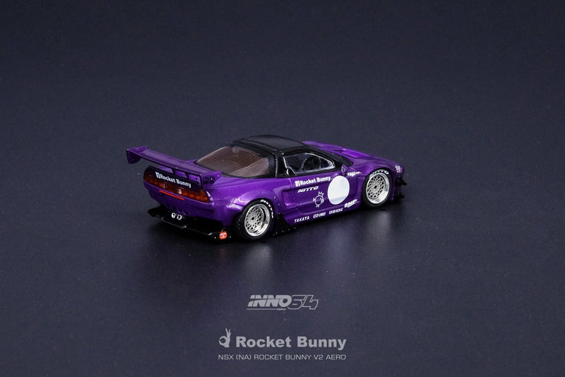 Honda NSX NA Rocket Bunny V2 Aero in Purple Metallic