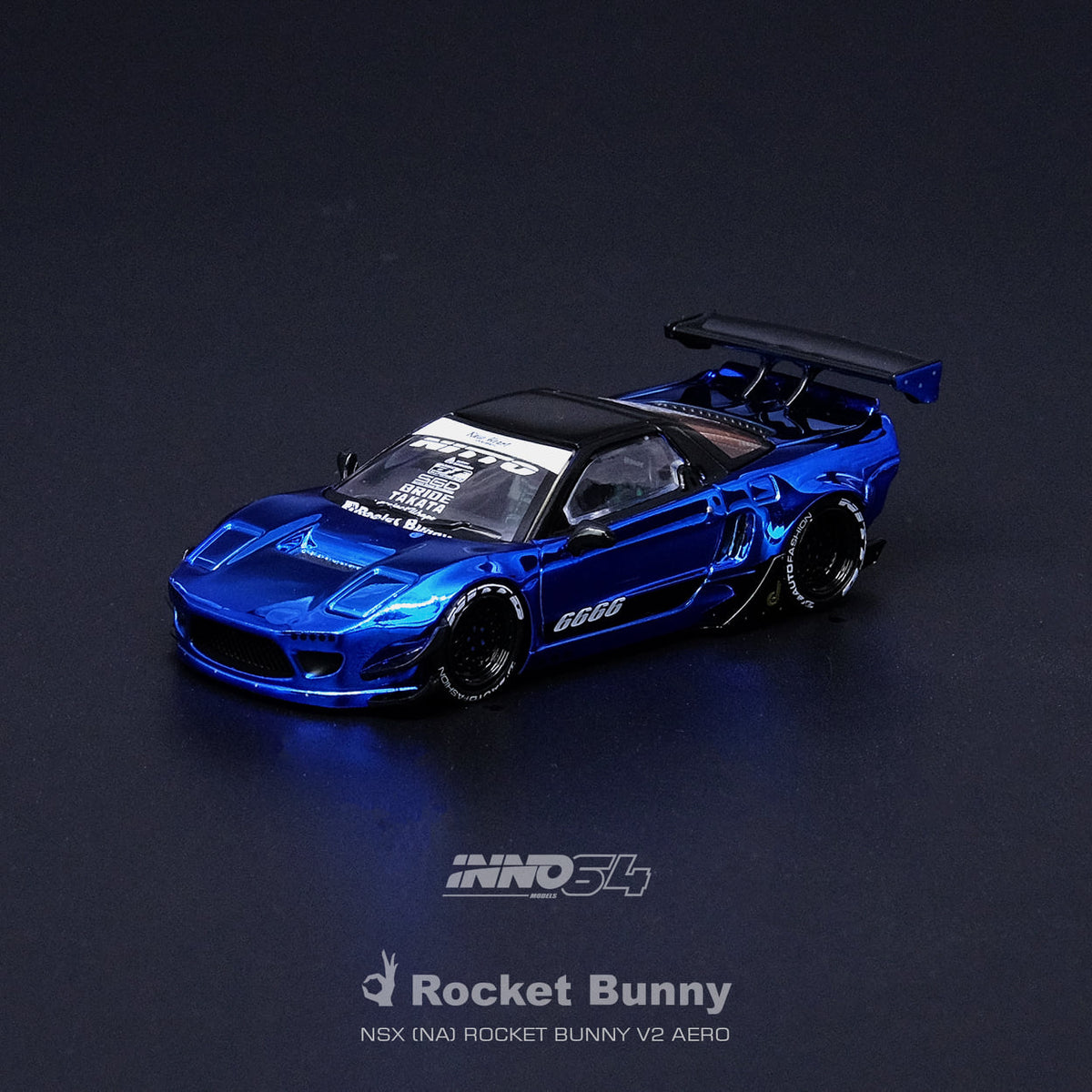 Honda NSX NA Rocket Bunny V2 Aero in Blue Metallic – Model Cars Houston