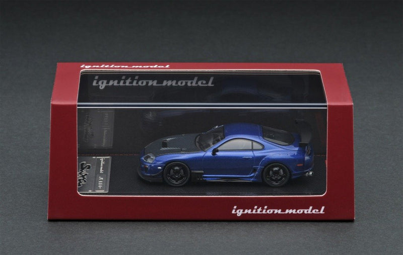 Ignition Model 1:64 Toyota Supra JZA80 RZ Blue Metallic
