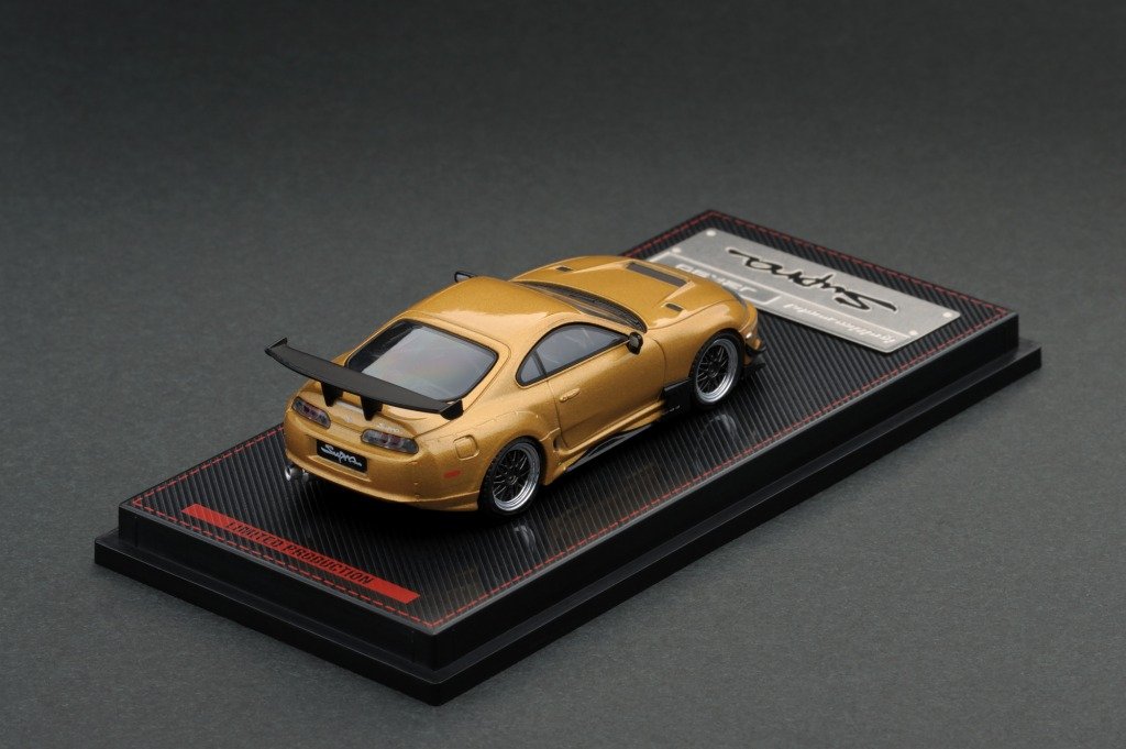 Ignition Model 1:64 Toyota Supra JZA80 RZ Gold – Model Cars Houston
