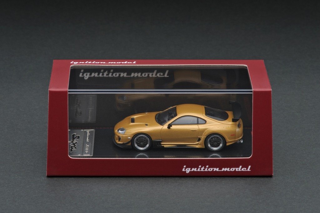 ignition.model スープラ ゴールド 限定版 Ignition Model 1:64 Toyota Supra JZA80 RZ Gold – Model Cars Houston