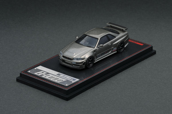 Ignition Model 1:64 Nissan Skyline Nismo R34 GT-R Z-Tune CRS Gunmetal