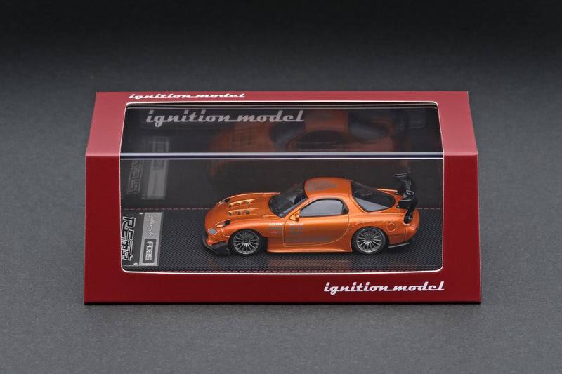 Ignition Model 1:64 Mazda RX-7 FD3S RE Amemiya Orange Metallic