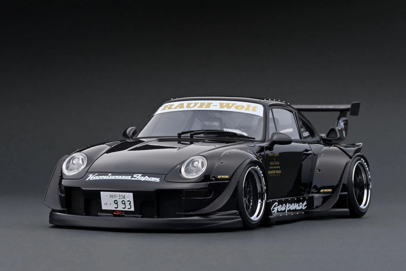 Ignition Model 1:18 Porsche 993 RWB in Black