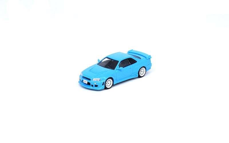 INNO64 1:64 Nissan Skyline GTT (R34) HK ToyCar Salon 2022 Event Edition in Baby Blue