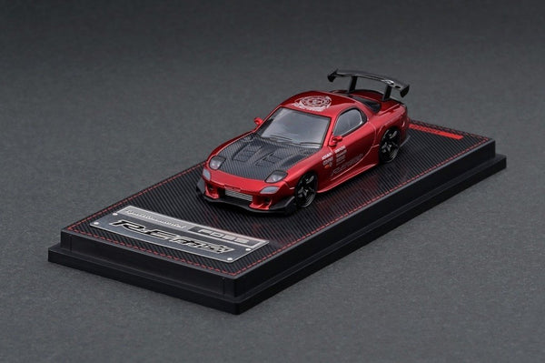 Ignition Model 1:64 Mazda RX-7 FD3S RE Amemiya Red Metallic