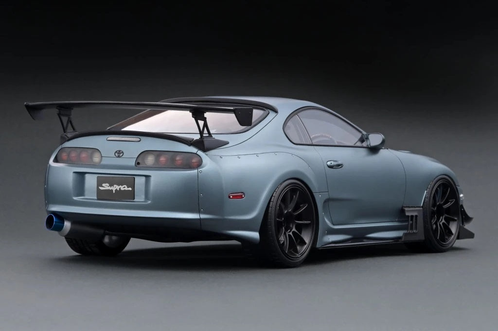 Ignition Model 1:12 Toyota Supra JZA80 RZ Matte Gray – Model Cars