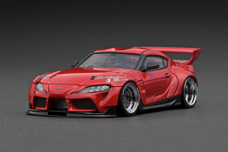 Ignition Model 1:43 Toyota GR Supra A90 Pandem in Red Metallic