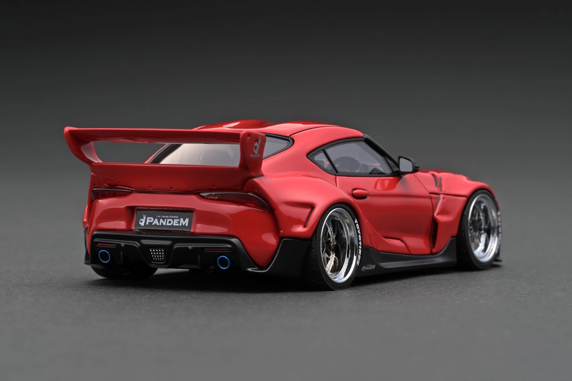 Ignition Model 1:43 Toyota GR Supra A90 Pandem in Red