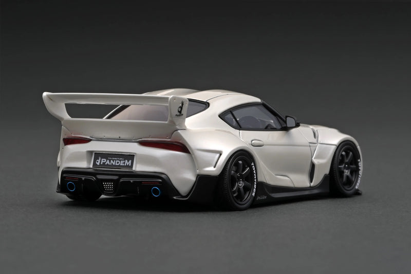 Ignition Model 1:43 Toyota GR Supra A90 Pandem in Pearl White