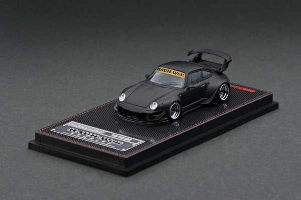 Amazon | AUTOart 1/18 RWB 993 (マット・ブラック/ゴールド