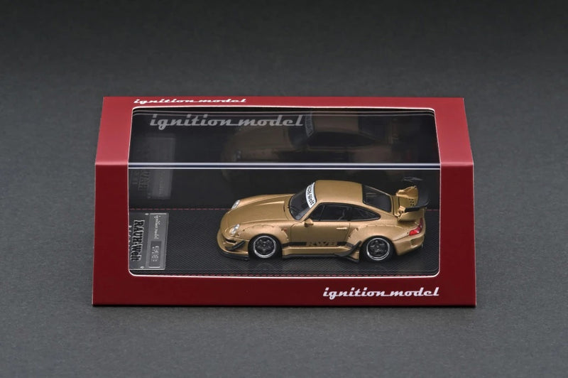 Ignition Model 1:64 Porsche 993 RWB in Matte Gold