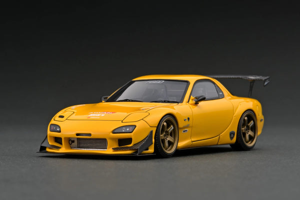 Ignition Model 1:43 Mazda RX7 (FD3S) FEED in Yellow